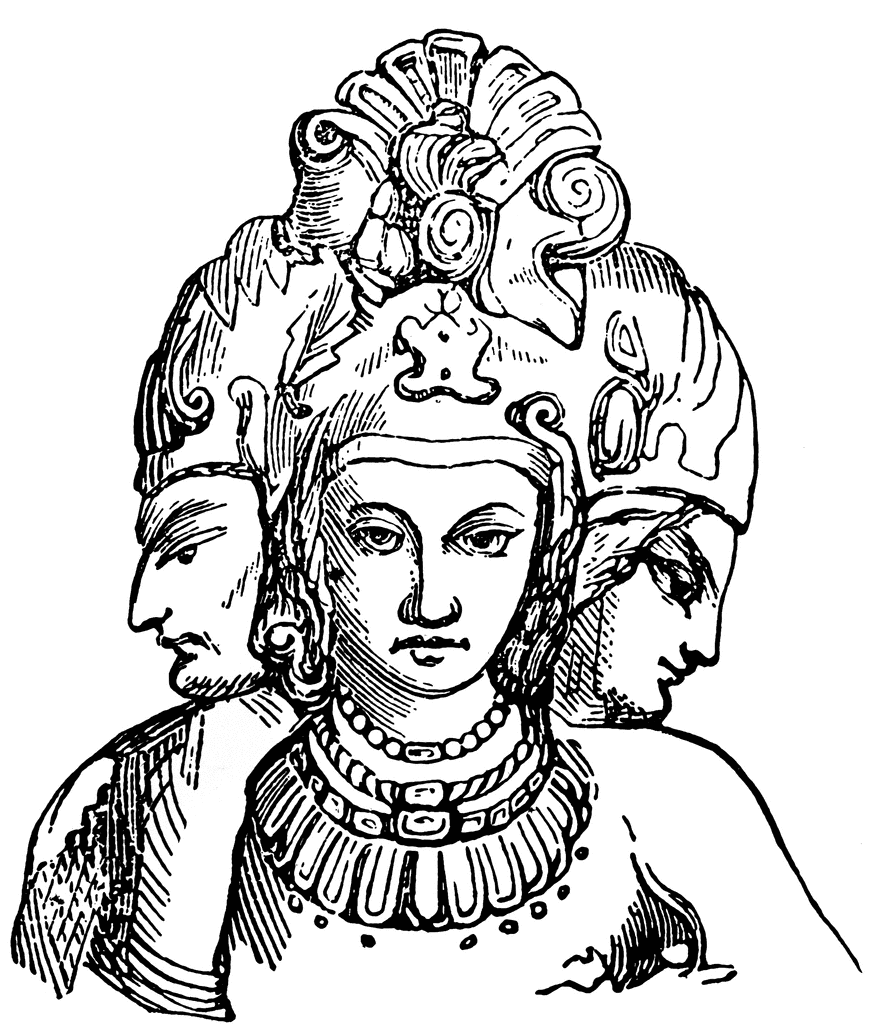Раскраска: Индуистская мифология (Боги и богини) #109241 - Бесплатные раскраски для печати