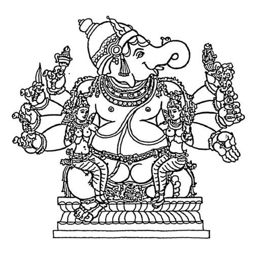 Раскраска: Индуистская мифология (Боги и богини) #109245 - Бесплатные раскраски для печати