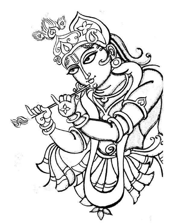 Раскраска: Индуистская мифология (Боги и богини) #109257 - Бесплатные раскраски для печати