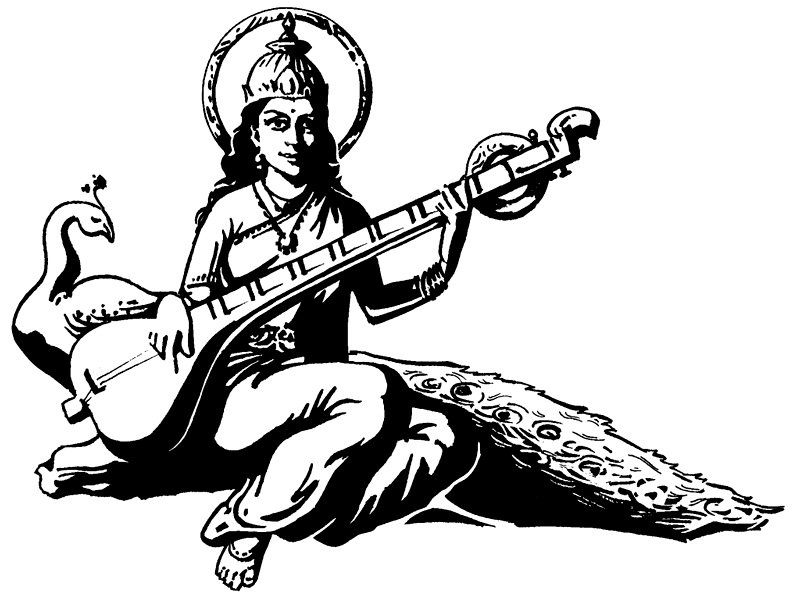 Раскраска: Индуистская мифология (Боги и богини) #109287 - Бесплатные раскраски для печати
