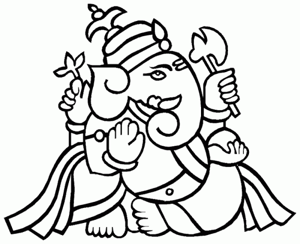 Раскраска: Индуистская мифология (Боги и богини) #109314 - Бесплатные раскраски для печати