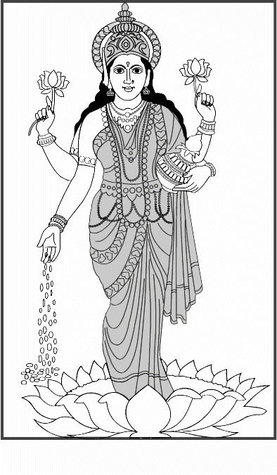 Раскраска: Индуистская мифология (Боги и богини) #109373 - Бесплатные раскраски для печати
