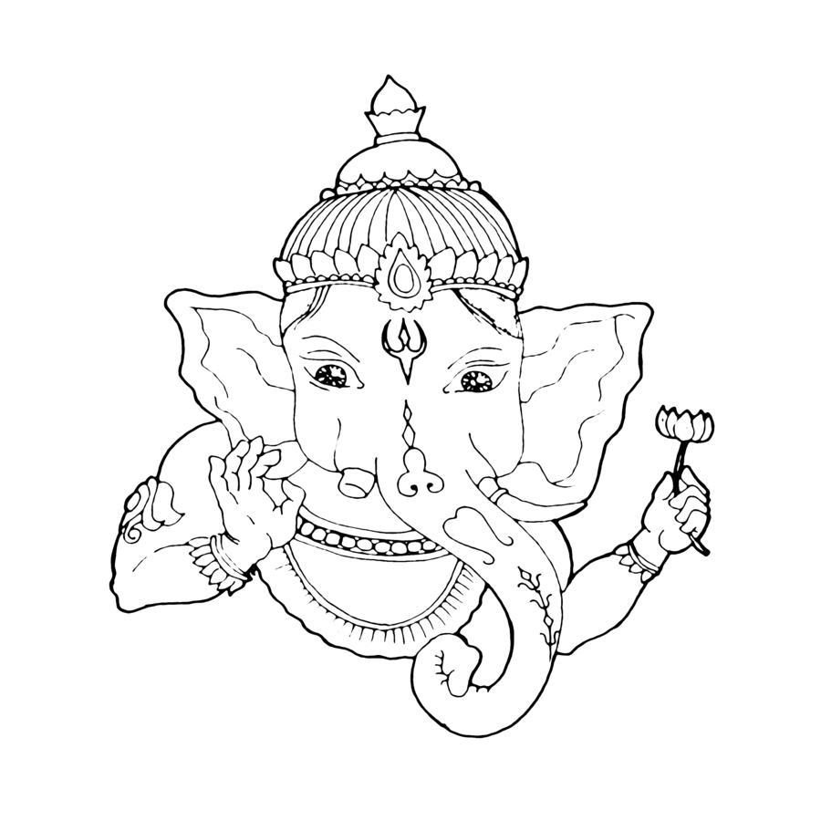 Раскраска: Индуистская мифология (Боги и богини) #109385 - Бесплатные раскраски для печати
