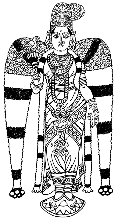 Раскраска: Индуистская мифология (Боги и богини) #109475 - Бесплатные раскраски для печати