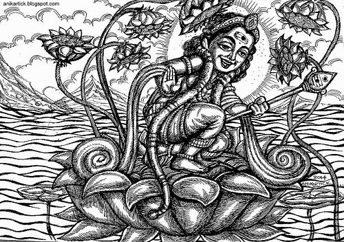 Раскраска: Индуистская мифология (Боги и богини) #109497 - Бесплатные раскраски для печати