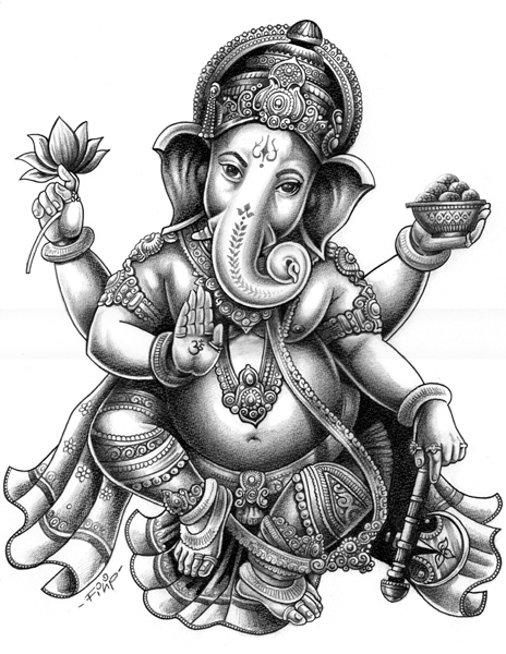 Раскраска: Индуистская мифология (Боги и богини) #109528 - Бесплатные раскраски для печати