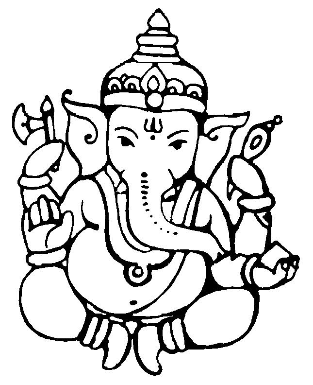 Раскраска: Индуистская мифология (Боги и богини) #109540 - Бесплатные раскраски для печати