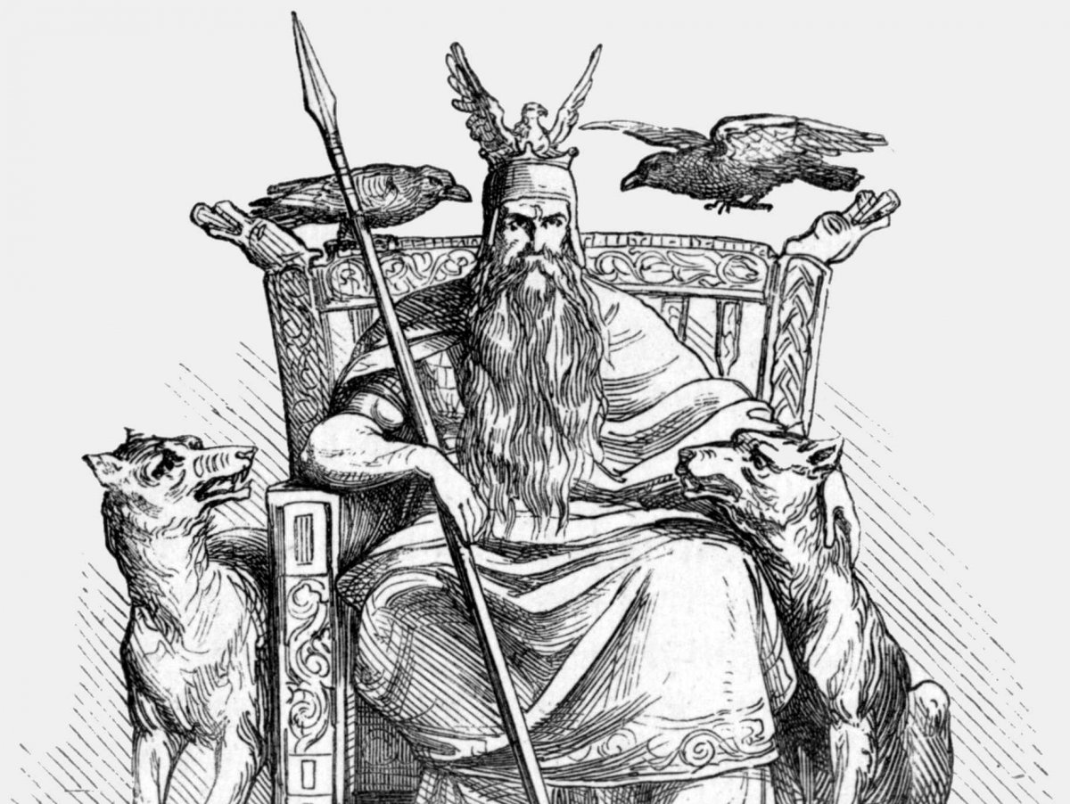 Раскраска: Скандинавская мифология (Боги и богини) #110422 - Бесплатные раскраски для печати
