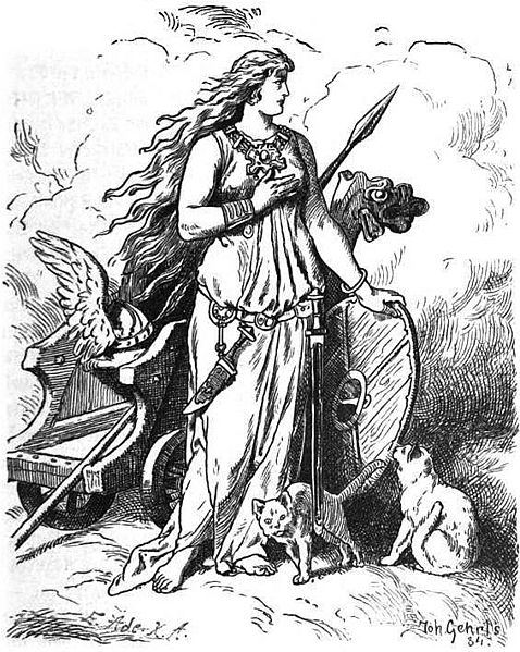 Раскраска: Скандинавская мифология (Боги и богини) #110431 - Бесплатные раскраски для печати