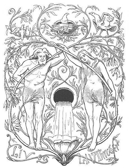 Раскраска: Скандинавская мифология (Боги и богини) #110457 - Бесплатные раскраски для печати