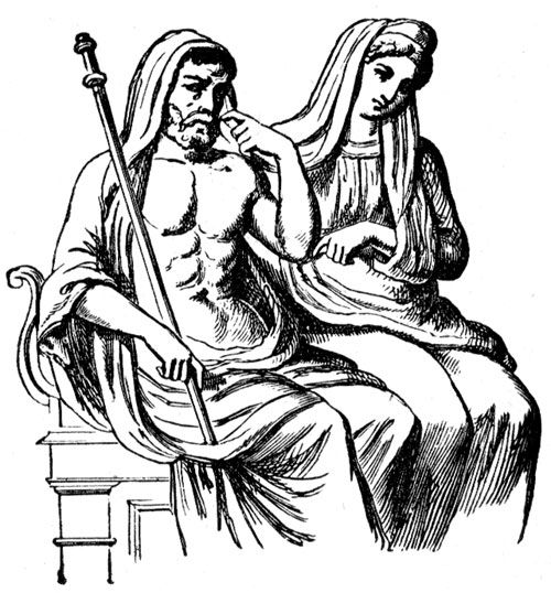 Раскраска: Римская мифология (Боги и богини) #110021 - Бесплатные раскраски для печати