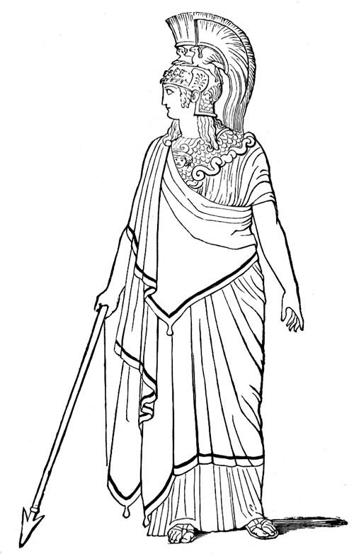 Раскраска: Римская мифология (Боги и богини) #110031 - Бесплатные раскраски для печати