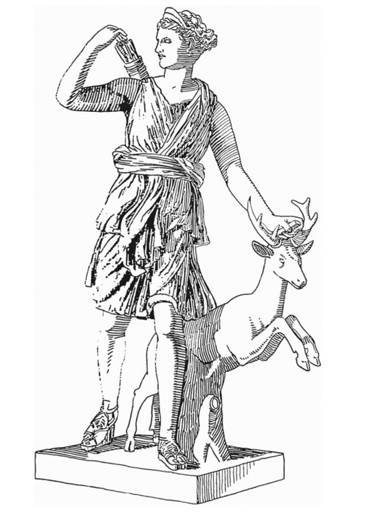 Раскраска: Римская мифология (Боги и богини) #110102 - Бесплатные раскраски для печати