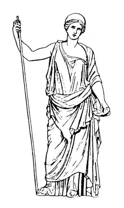 Раскраска: Римская мифология (Боги и богини) #110164 - Бесплатные раскраски для печати
