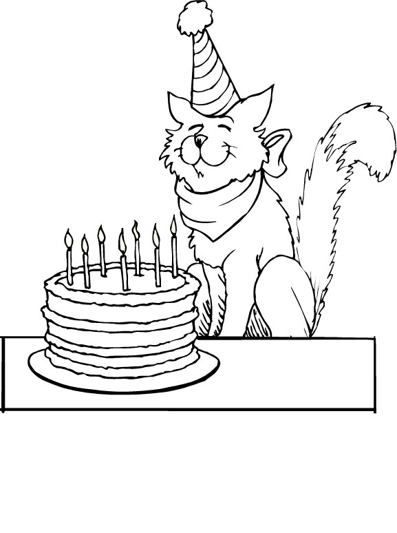 Раскраска: день рождения (Праздники и особые случаи) #57254 - Бесплатные раскраски для печати