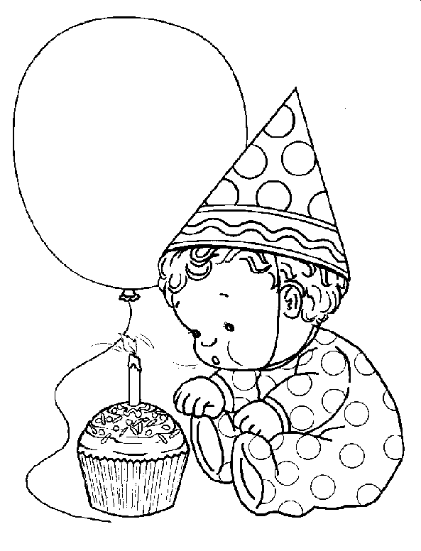 Раскраска: день рождения (Праздники и особые случаи) #57317 - Бесплатные раскраски для печати