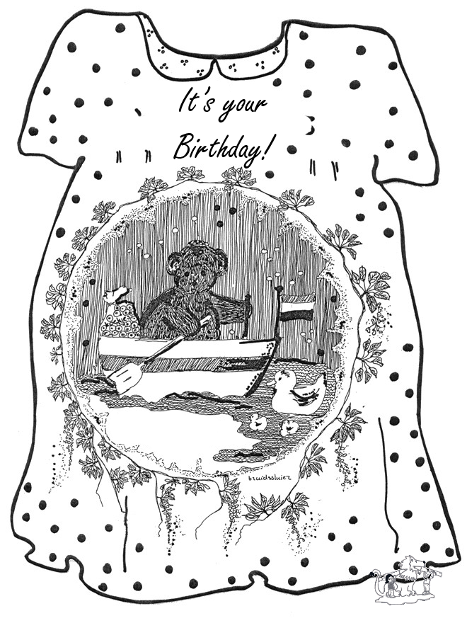 Раскраска: день рождения (Праздники и особые случаи) #57415 - Бесплатные раскраски для печати