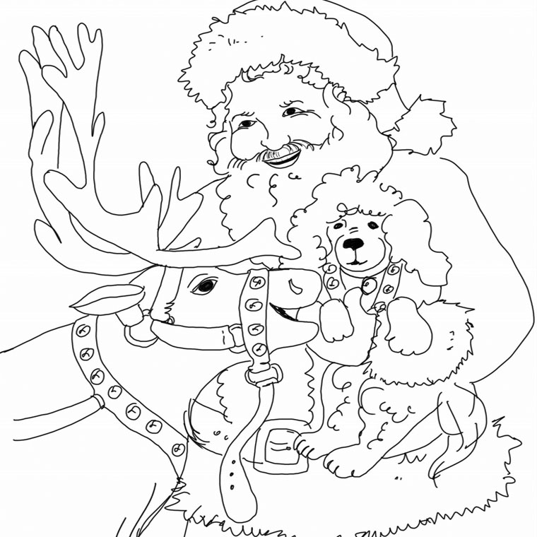 Раскраска: рождество (Праздники и особые случаи) #54895 - Бесплатные раскраски для печати