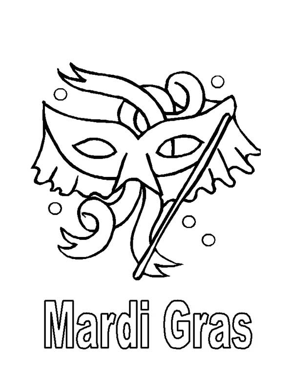 Раскраска: Марди Гра (Праздники и особые случаи) #60703 - Бесплатные раскраски для печати