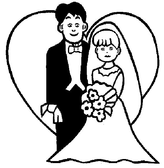 Раскраска: брак (Праздники и особые случаи) #56040 - Бесплатные раскраски для печати