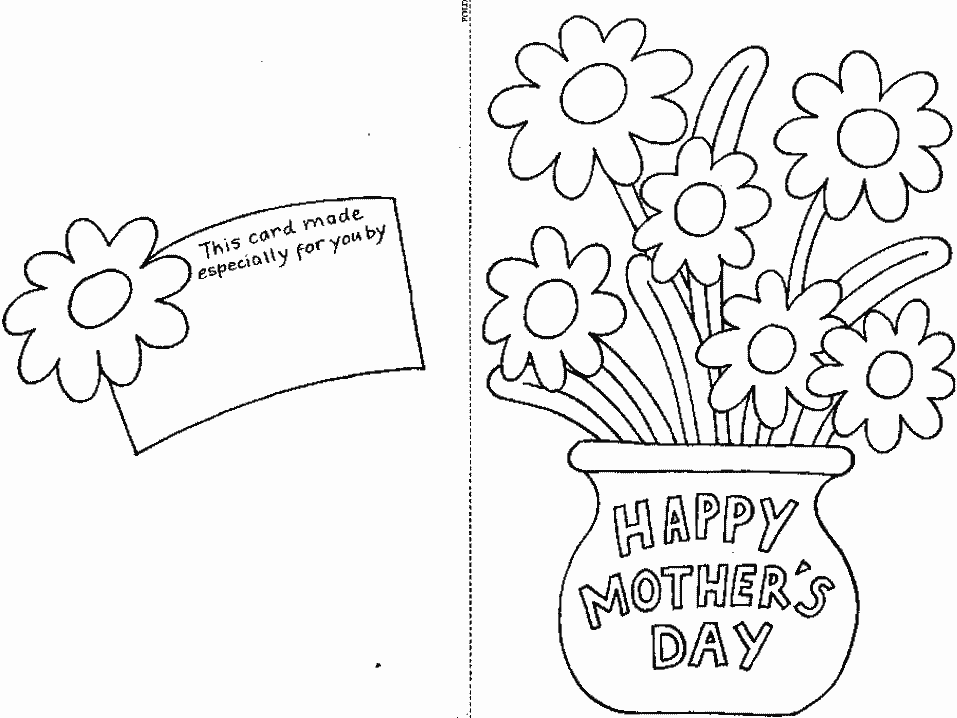 Раскраска: День матери (Праздники и особые случаи) #129840 - Бесплатные раскраски для печати