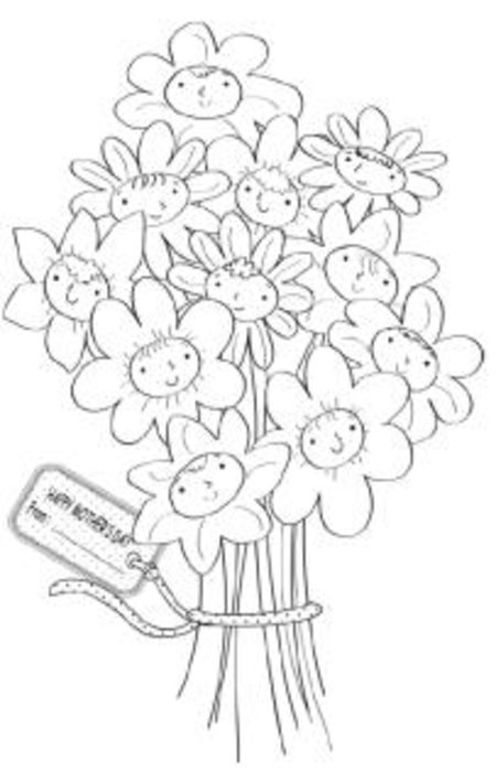 Раскраска: День матери (Праздники и особые случаи) #129900 - Бесплатные раскраски для печати