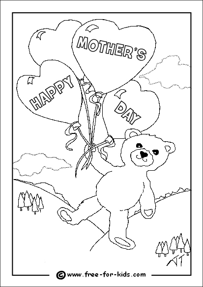 Раскраска: День матери (Праздники и особые случаи) #129908 - Бесплатные раскраски для печати