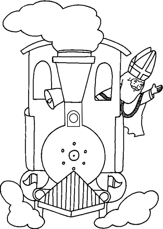 Раскраска: Святой николай (Праздники и особые случаи) #59211 - Бесплатные раскраски для печати