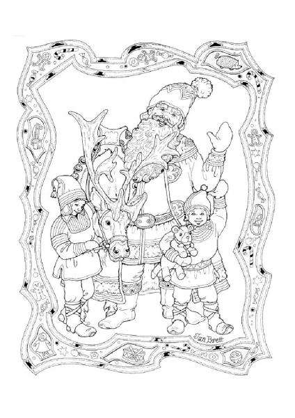 Раскраска: Святой николай (Праздники и особые случаи) #59275 - Бесплатные раскраски для печати
