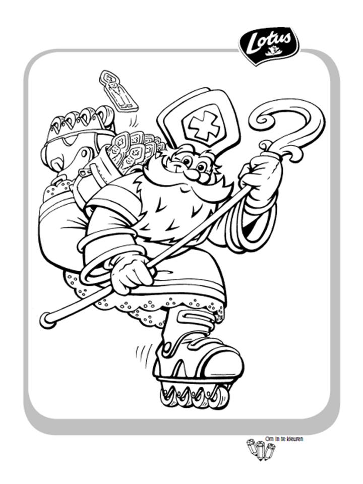 Раскраска: Святой николай (Праздники и особые случаи) #59295 - Бесплатные раскраски для печати