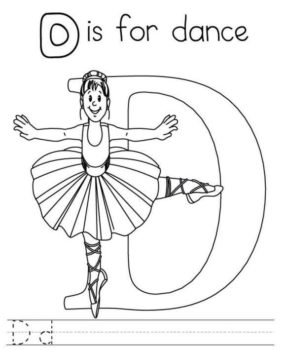 Раскраска: Танцор (Профессии и профессии) #92315 - Бесплатные раскраски для печати
