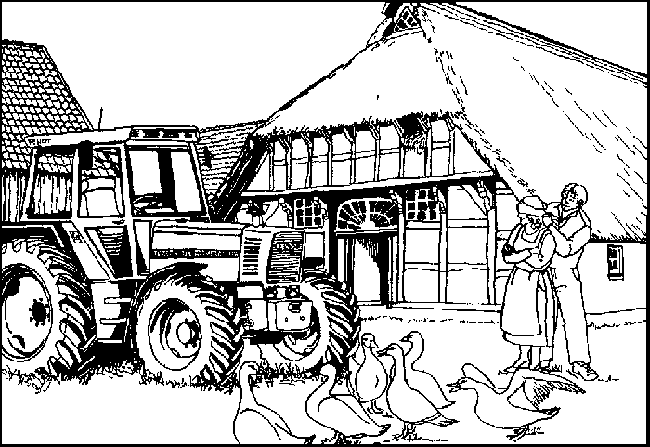 Раскраска: фермер (Профессии и профессии) #96216 - Бесплатные раскраски для печати