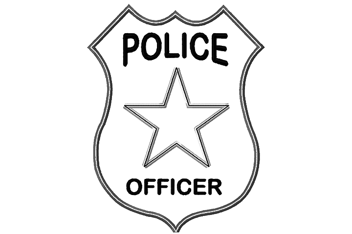 Раскраска: полицейский (Профессии и профессии) #105406 - Бесплатные раскраски для печати
