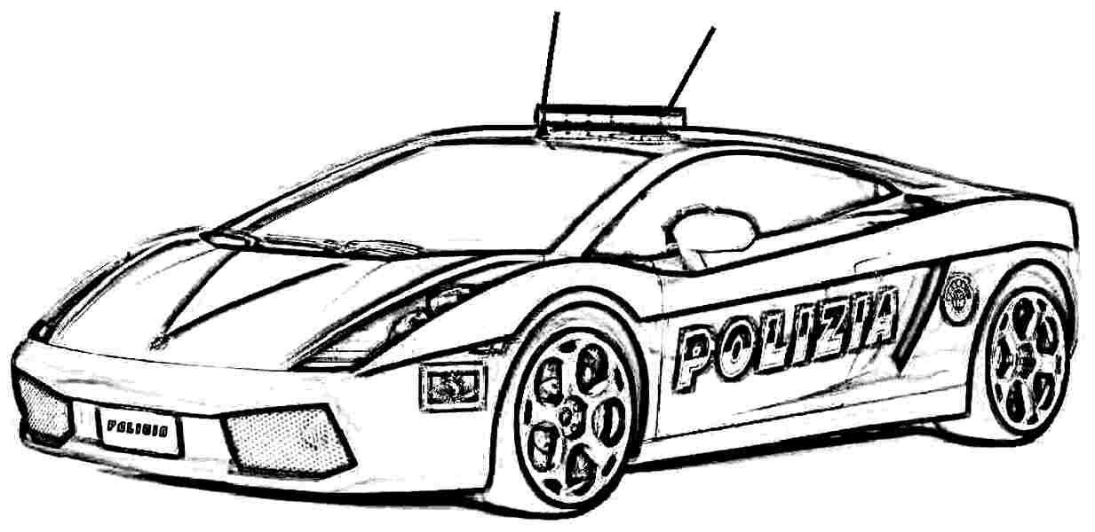 Раскраска: полицейский (Профессии и профессии) #105495 - Бесплатные раскраски для печати