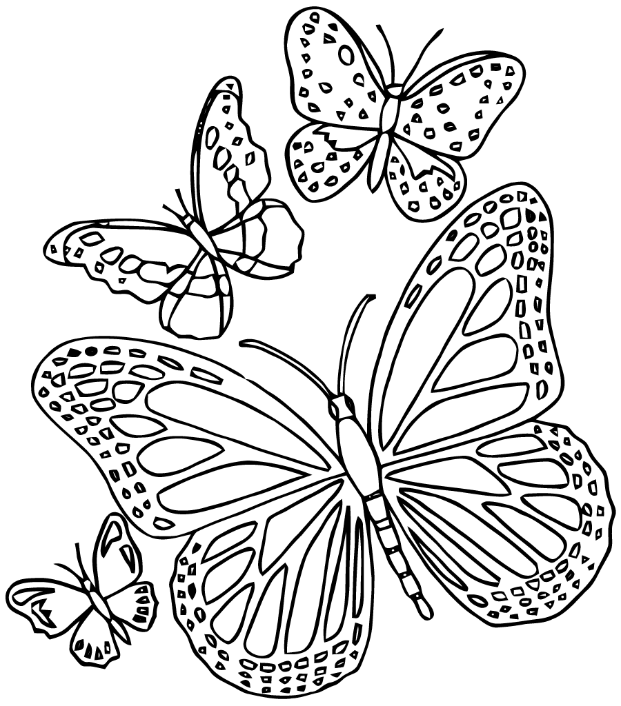 Раскраска: Бабочка Мандалы (мандалы) #117400 - Бесплатные раскраски для печати