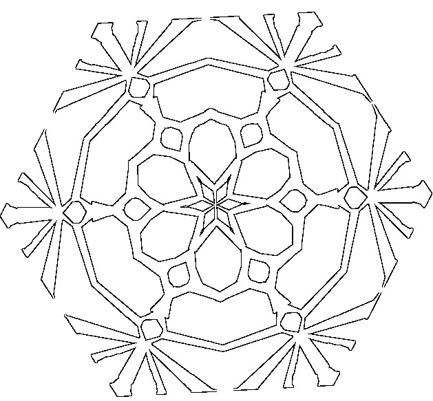 Раскраска: Flocon Mandalas (мандалы) #117679 - Бесплатные раскраски для печати
