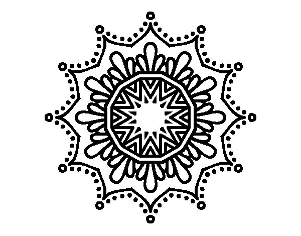 Раскраска: Flocon Mandalas (мандалы) #117775 - Бесплатные раскраски для печати
