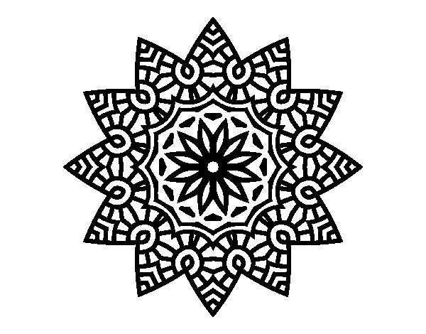 Раскраска: Звездные мандалы (мандалы) #117960 - Бесплатные раскраски для печати