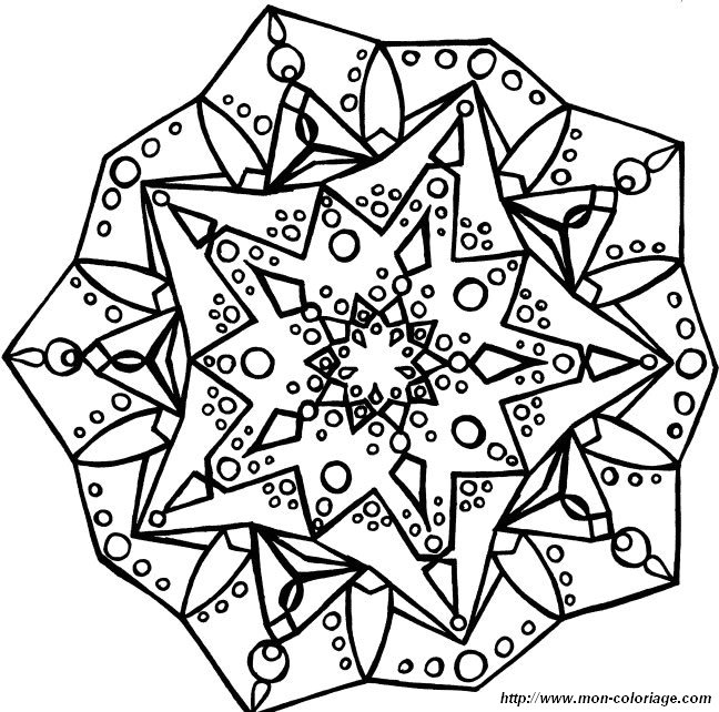 Раскраска: Звездные мандалы (мандалы) #117995 - Бесплатные раскраски для печати