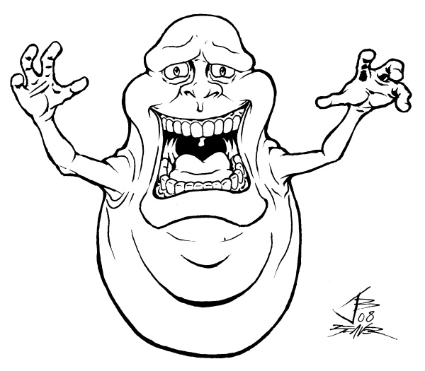 Раскраска: Ghostbusters (кино) #134027 - Бесплатные раскраски для печати