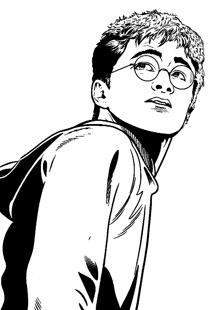 Раскраска: Гарри Поттер (кино) #69640 - Бесплатные раскраски для печати