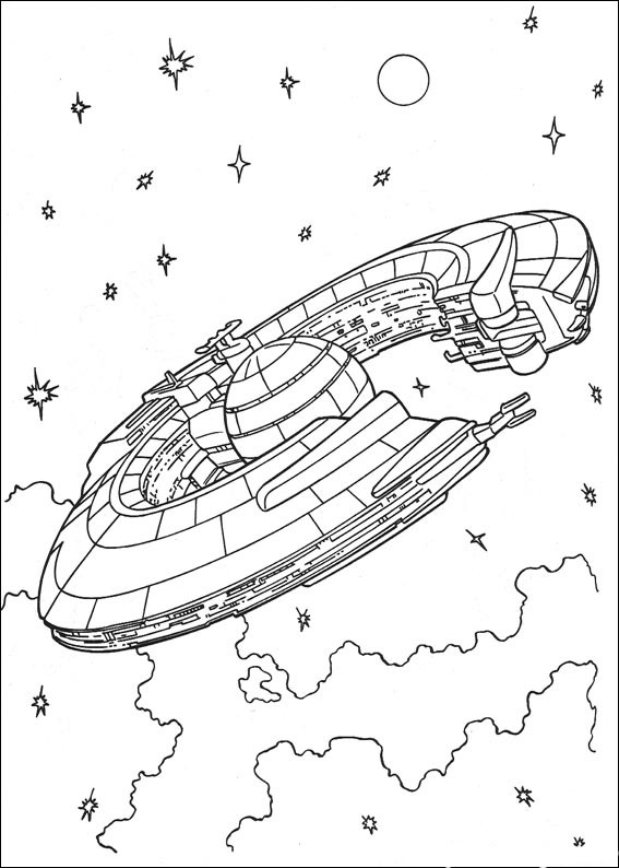 Раскраска: Звездный путь (кино) #70252 - Бесплатные раскраски для печати