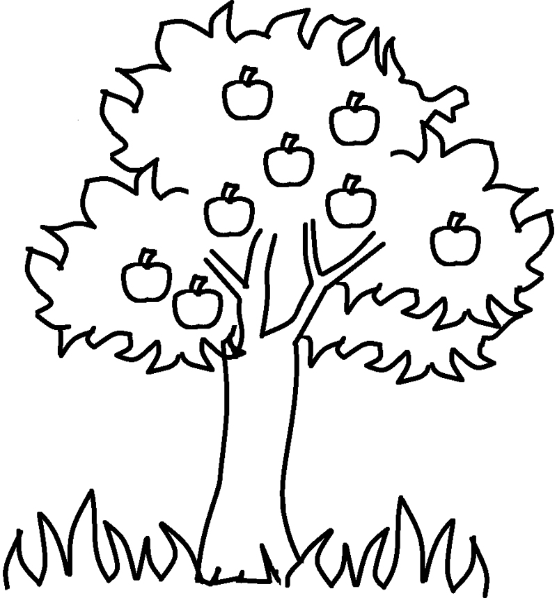 Раскраска: яблоко (природа) #163738 - Бесплатные раскраски для печати