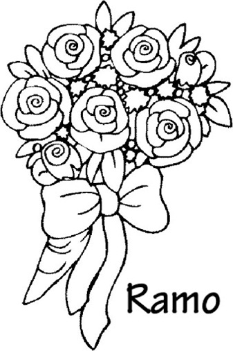 Раскраска: Букет цветов (природа) #160765 - Бесплатные раскраски для печати