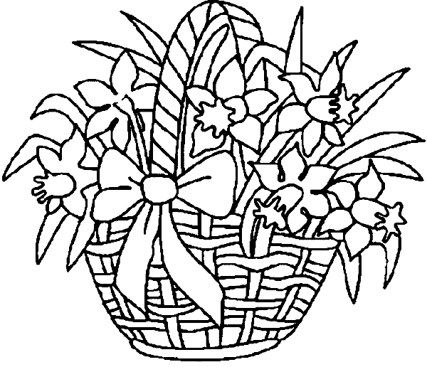 Раскраска: Букет цветов (природа) #160833 - Бесплатные раскраски для печати