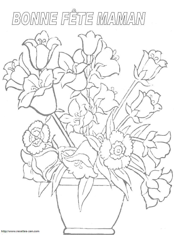 Раскраска: Букет цветов (природа) #160884 - Бесплатные раскраски для печати
