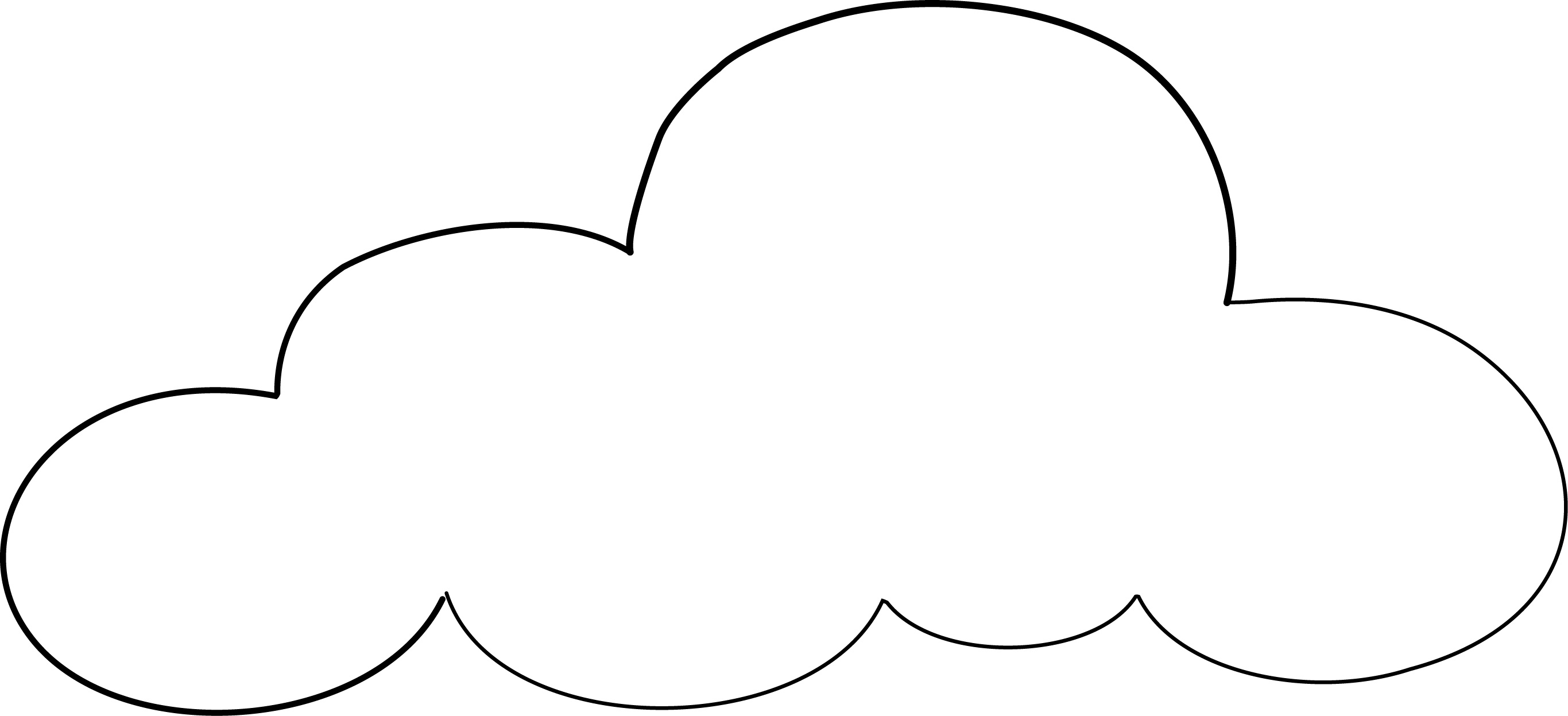 Раскраска: облако (природа) #157331 - Бесплатные раскраски для печати