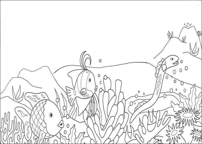 Раскраска: коралловый (природа) #162795 - Бесплатные раскраски для печати