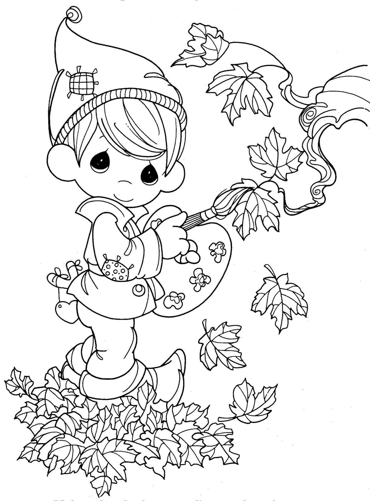 Раскраска: Осенний сезон (природа) #164041 - Бесплатные раскраски для печати