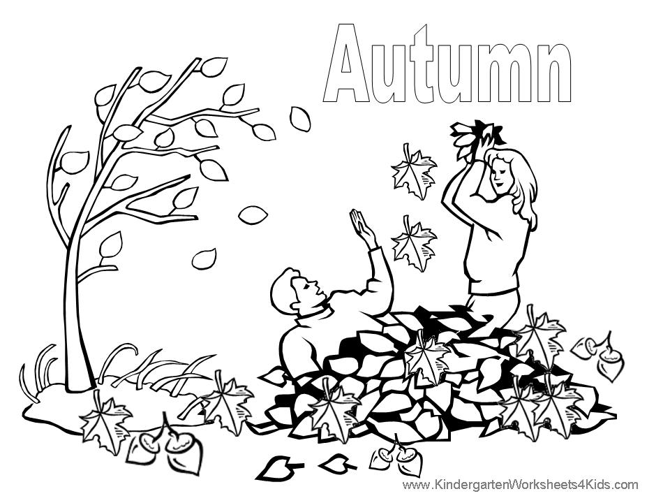 Раскраска: Осенний сезон (природа) #164074 - Бесплатные раскраски для печати